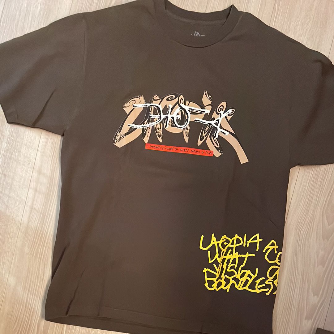 Travis Scott Utopia Tee I "Brown"