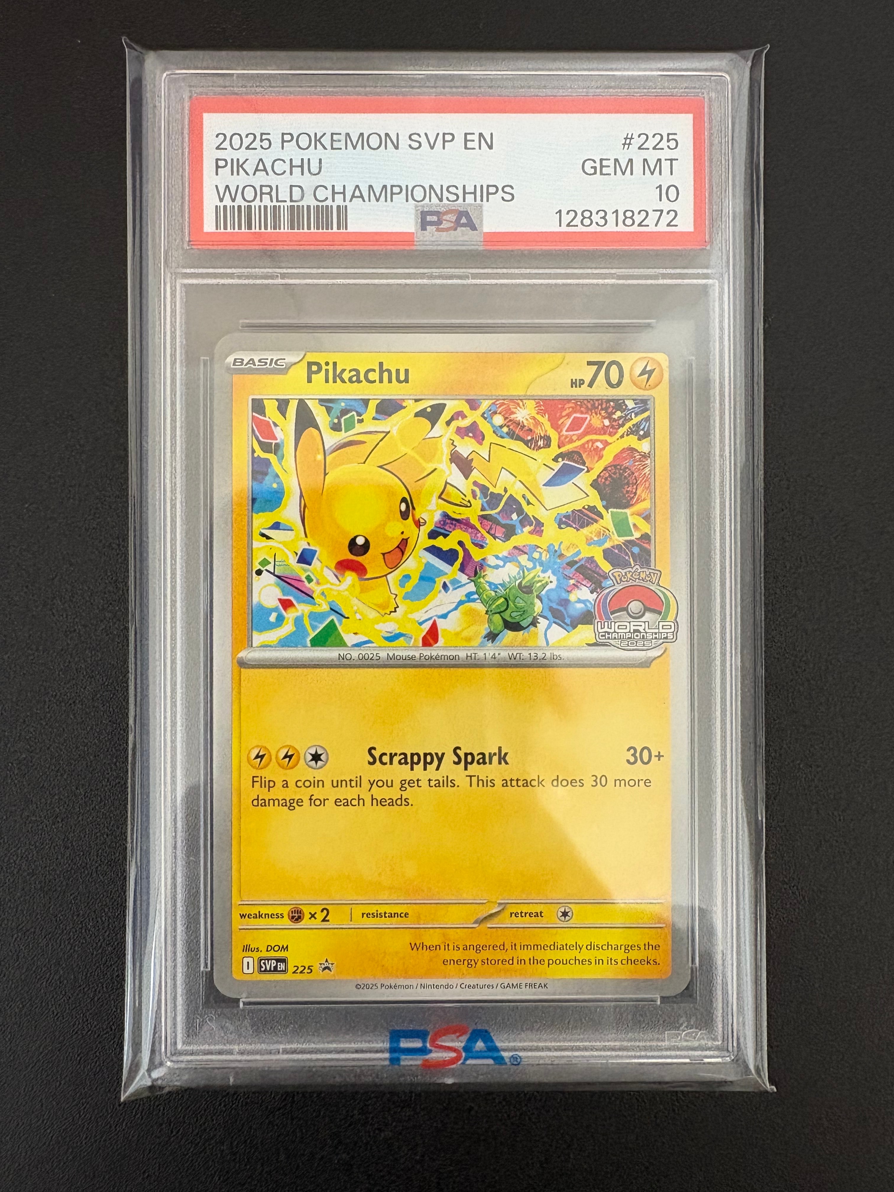 ピカチュウ P [SVP EN 225]【英語版】(プロモーションカード「2025