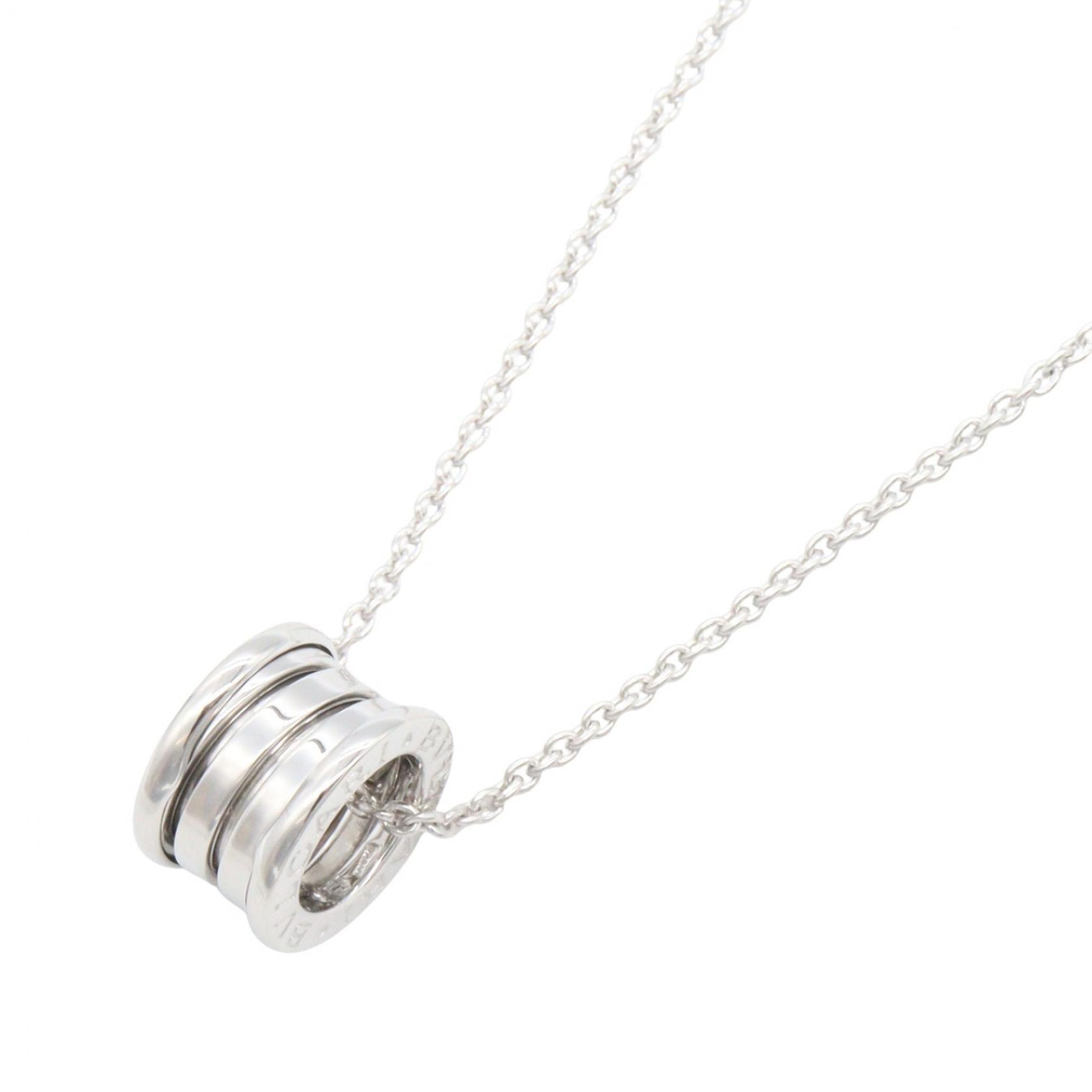 ブルガリ BVLGARI B-zero1 ビーゼロワン ネックレス ネックレス ジュエリー K18WG(ホワイトゴールド) レディース シルバー系 352815 【中古】