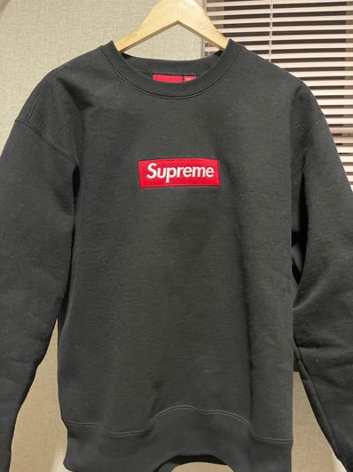 Supreme Box Logo Crewneck "Black" (22FW)