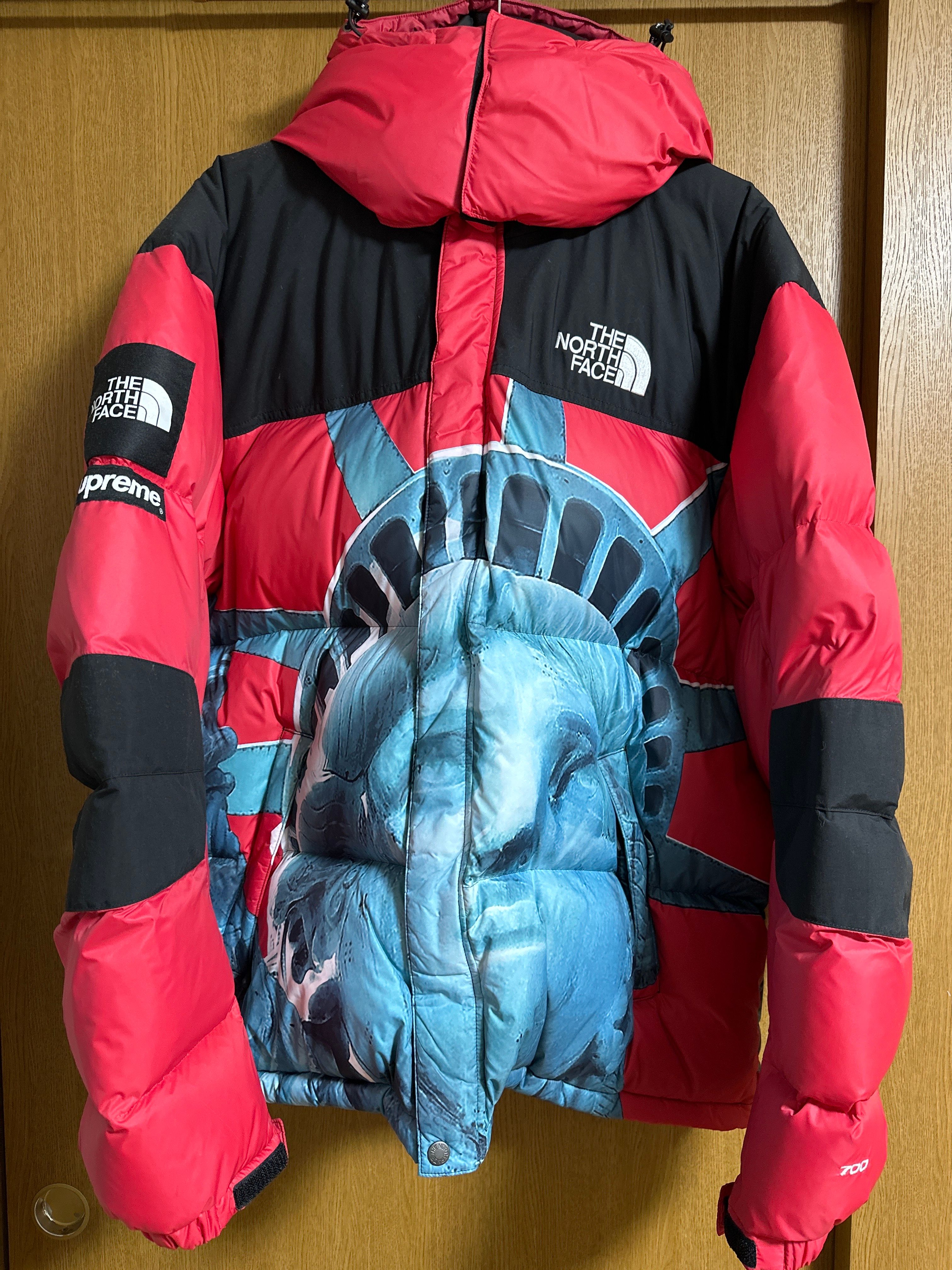 Supreme x The North Face Statue of Liberty Baltoro Jacket "Red"