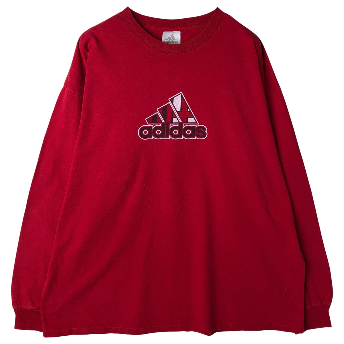 古着 アディダス adidas SERIE A/B セリエA/B AC MILANO ACミラン ロングTシャツ ロンT メンズXL相当/eaa458842