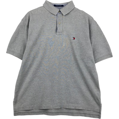 古着 トミーヒルフィガー TOMMY HILFIGER 半袖 ポロシャツ メンズL相当/eaa643556