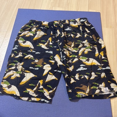 HUMAN MADE Duck Gauze Shorts "Navy"