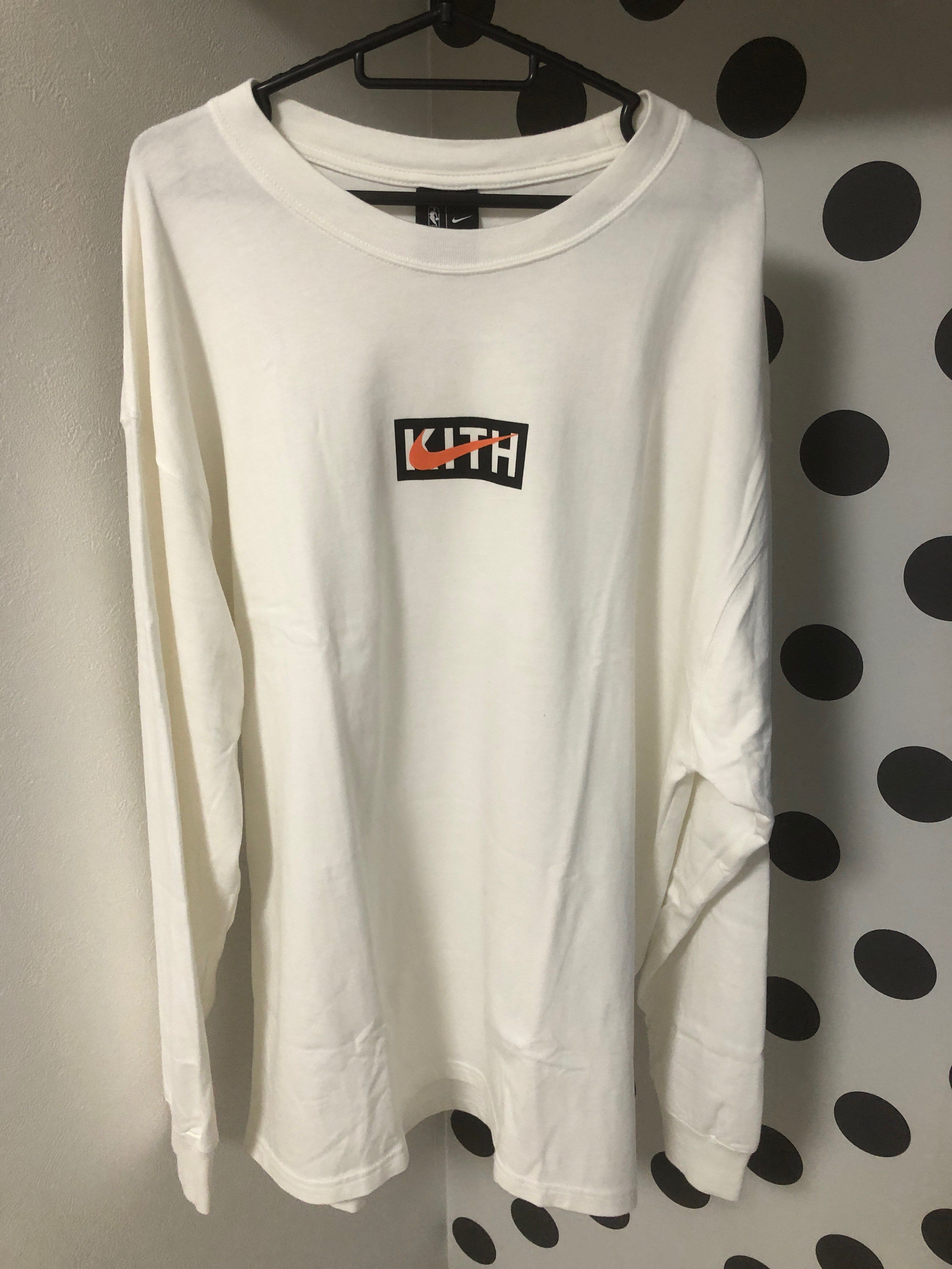 Kith Nike for New York Knicks L/S Tee "White"