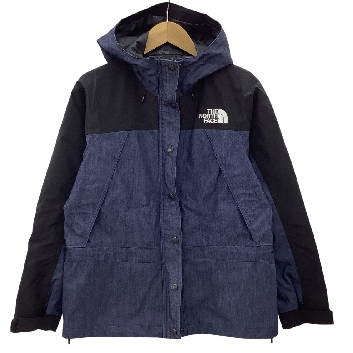 THE NORTH FACE ザノースフェイス マウンテンライトデニムジャケット レディース SIZE M NPW22135 ネイビー