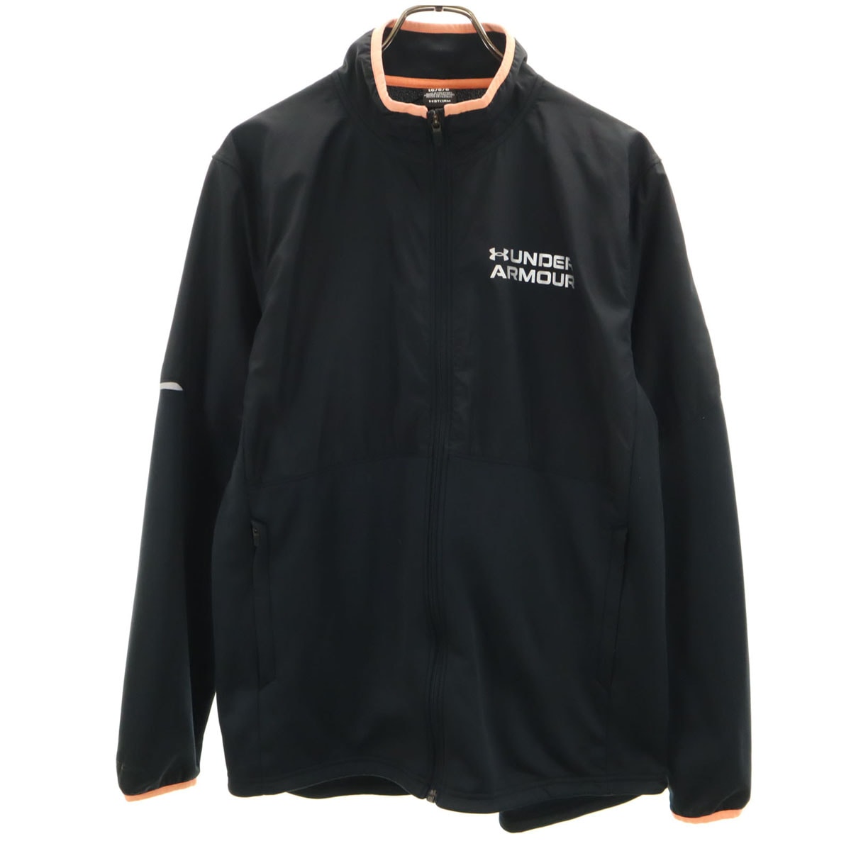 UNDER ARMOUR アンダーアーマー トレーニング ジャケット LG ブラック 裏起毛