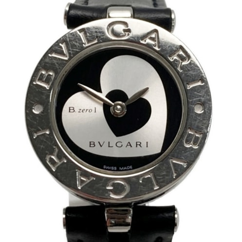 C (やや傷や汚れあり)】BVLGARI ブルガリ B-zero1 ダブルハート