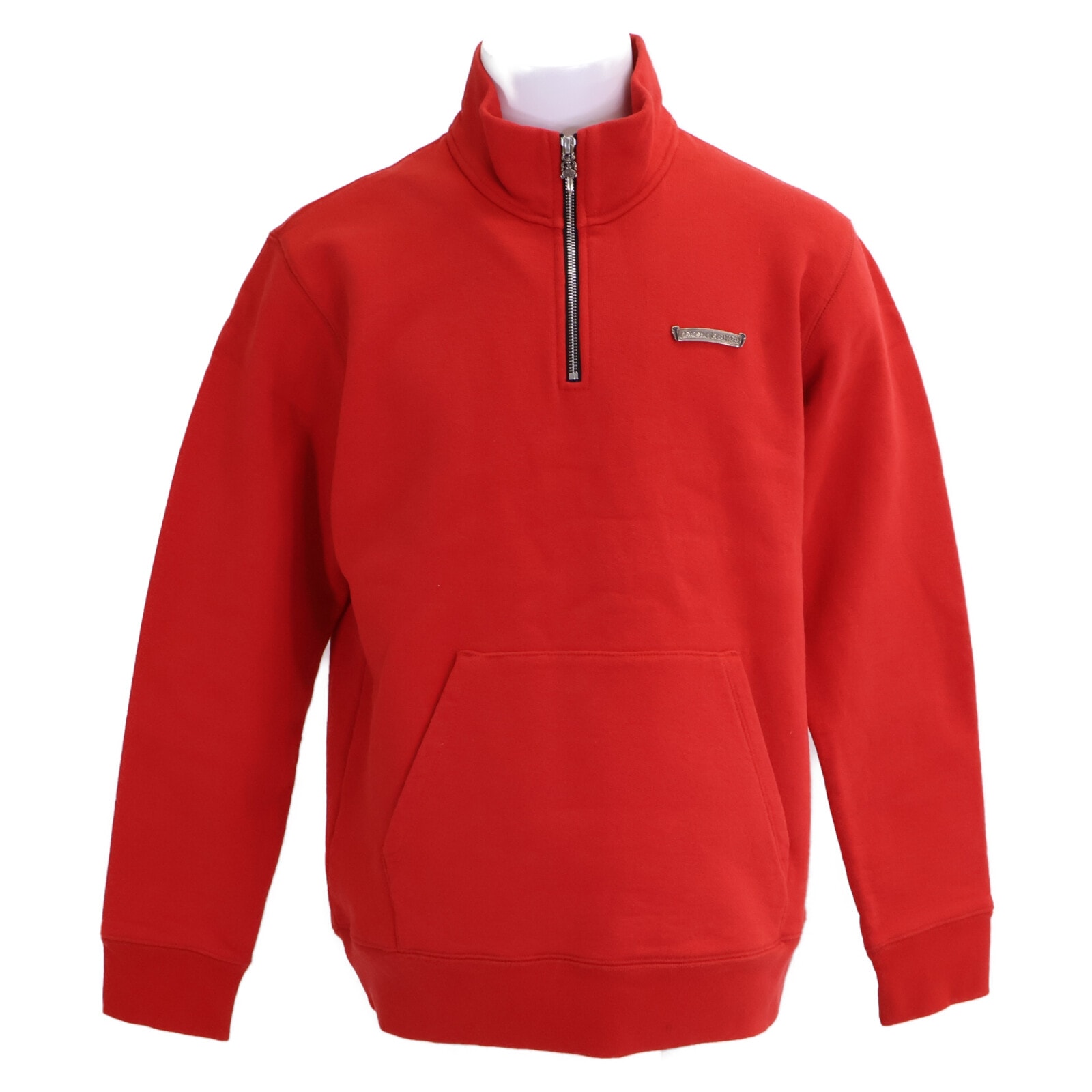 Chrome Hearts Cemetery Cross Half Zip Sweat "Red"