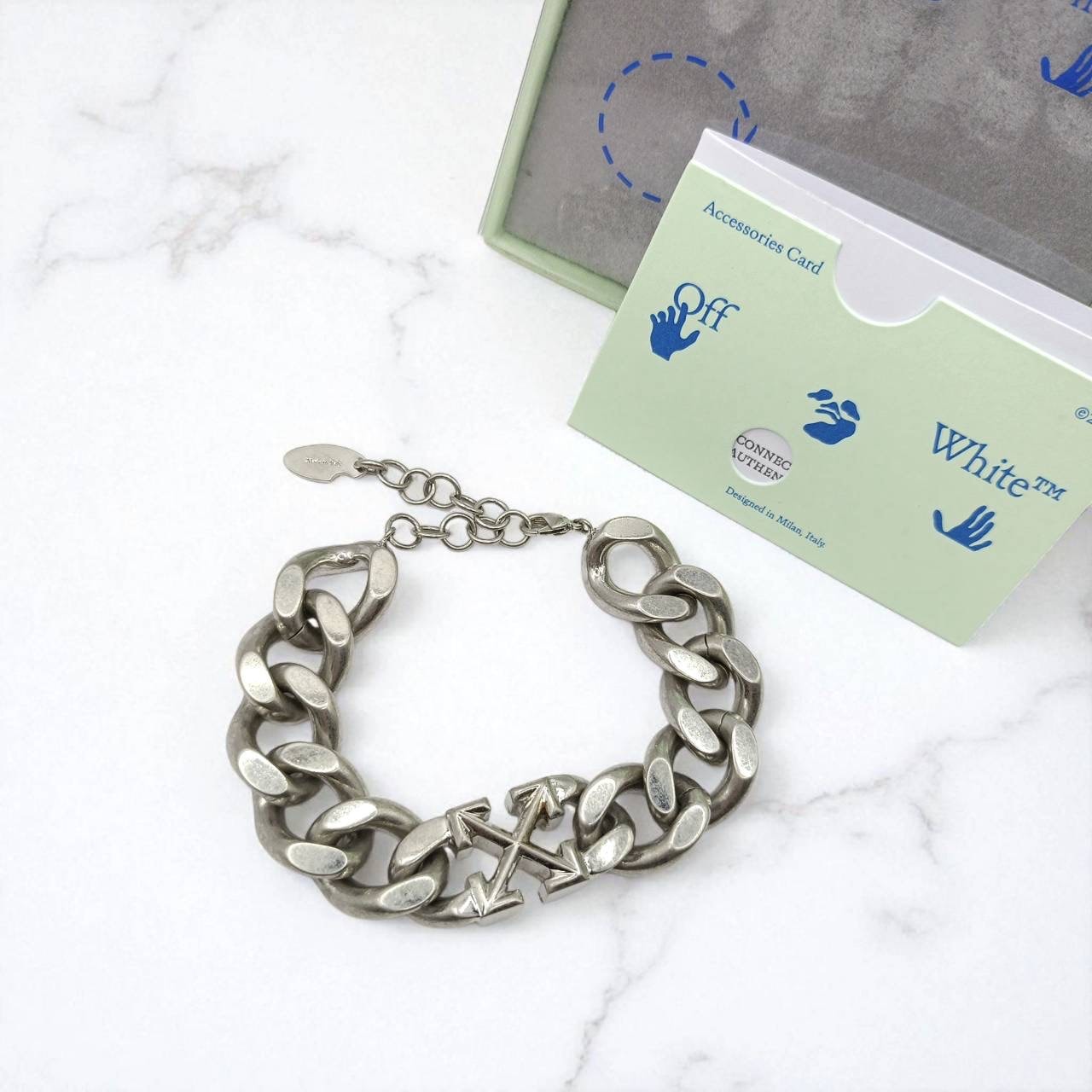 OFF-WHITE アロー チェーン ブレスレット