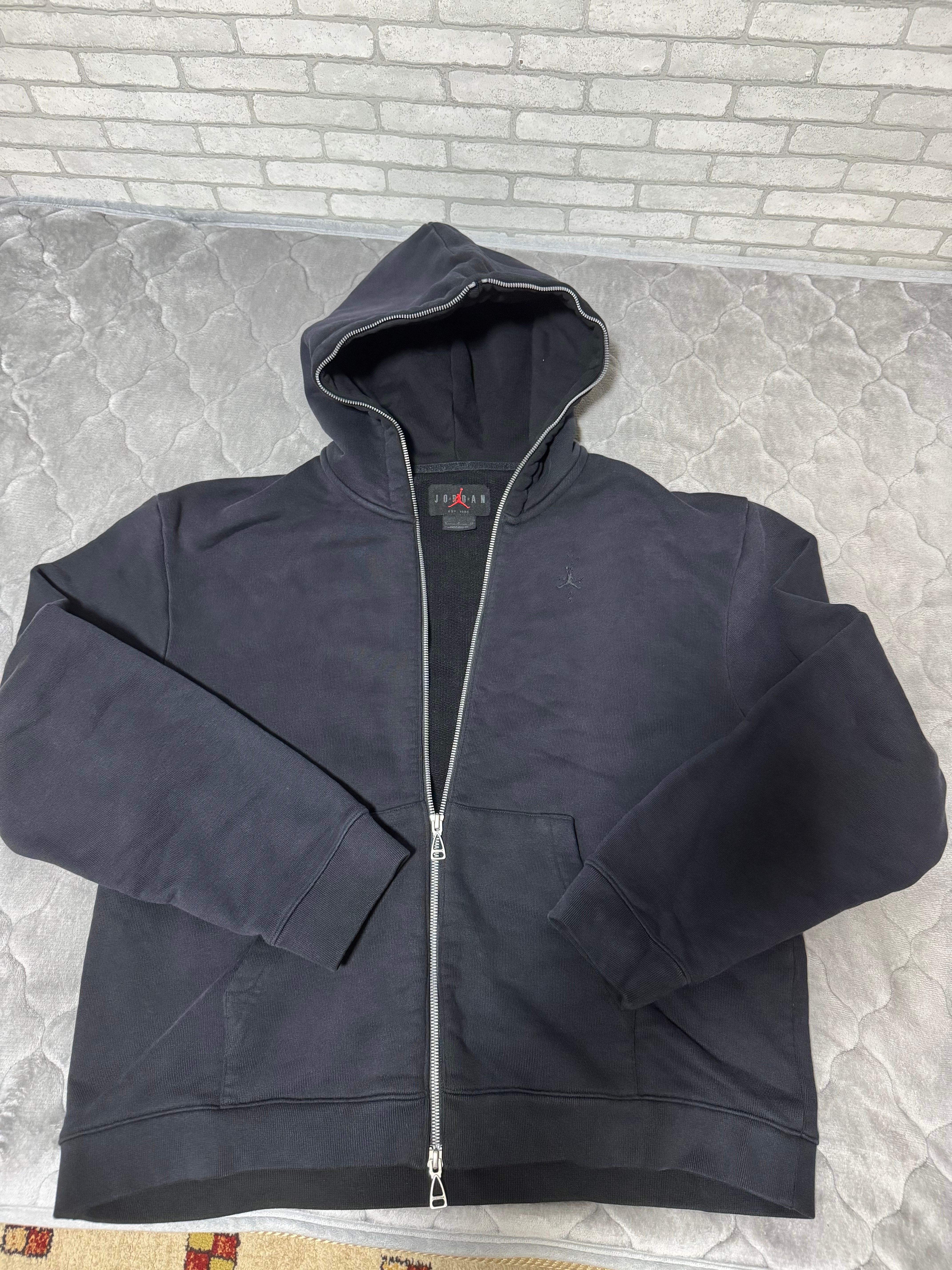 Nike Jordan x Travis Scott Men's Full-Zip Hoodie "Black" (US Size) DZ5500-010