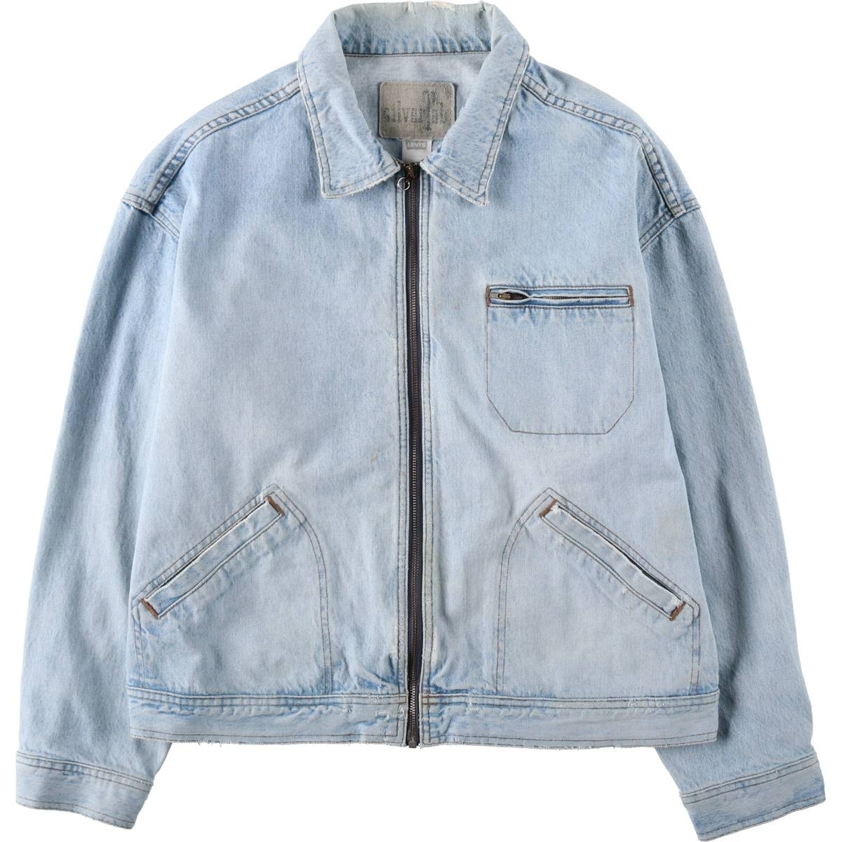 古着 90年代 リーバイス Levi's SILVER TAB シルバータブ 77600-0704 91-Bタイプ デニムジャケット メンズL相当 ヴィンテージ/eaa658350