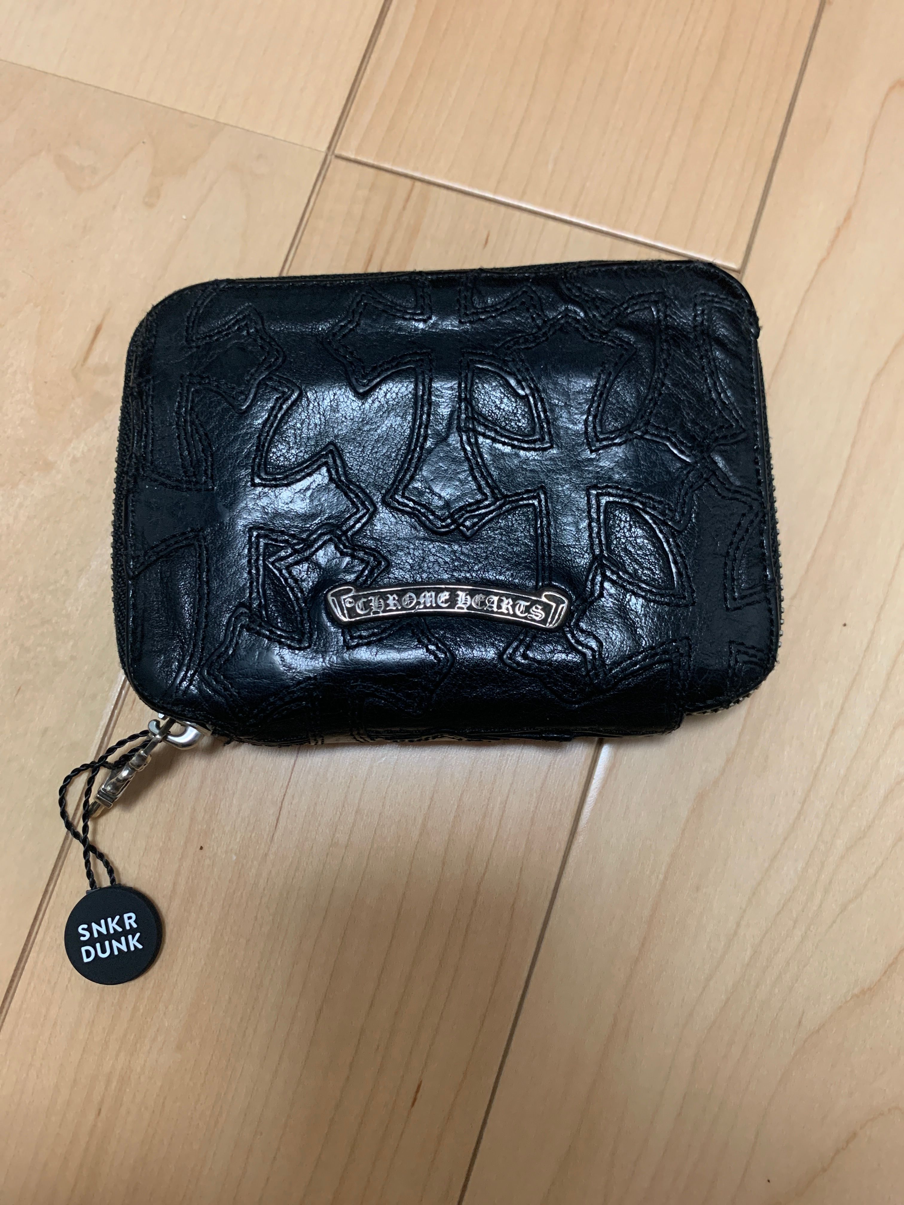Chrome Hearts Vancel Wallet W / Semetary "Black"