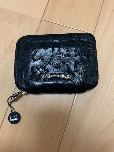 Chrome Hearts Vancel Wallet W / Semetary "Black"