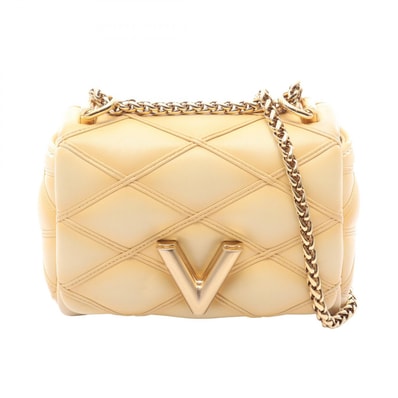 ルイ・ヴィトン LOUIS VUITTON PICO GO-14 マルタージュ ショルダーバッグ バッグ レザー バナナ レディース イエロー系 【中古】