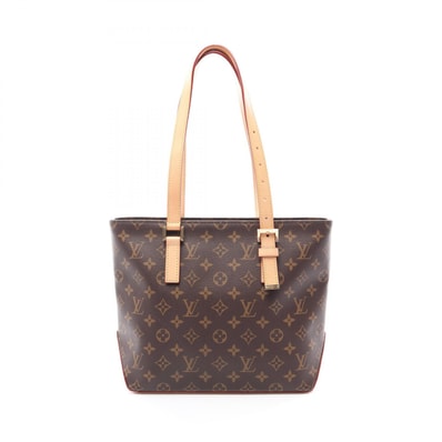 ルイ・ヴィトン LOUIS VUITTON ピアノ トートバッグ バッグ PVCコーティングキャンバス レザー モノグラム レディース ブラウン系 M12095 【中古】
