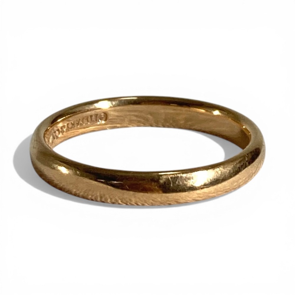 ティファニー TIFFANY&Co. バンド リング K18 金 18K アクセサリー ジュエリー リング・指輪 Au750 ピンクゴールド