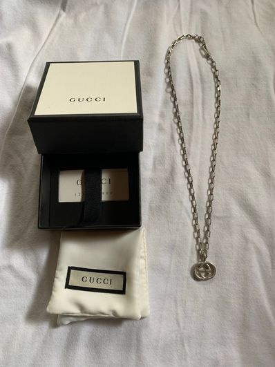 GUCCI GG Necklace "Silver"