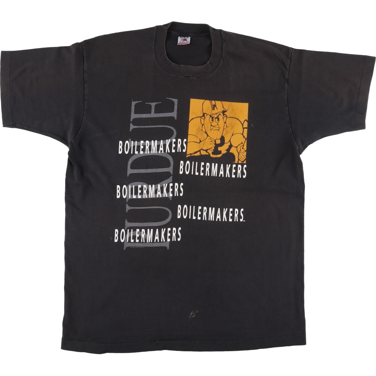古着 90年代 フルーツオブザルーム FRUIT OF THE LOOM PURDUE パデュー大学 カレッジTシャツ USA製 メンズXL相当 ヴィンテージ/eaa556857
