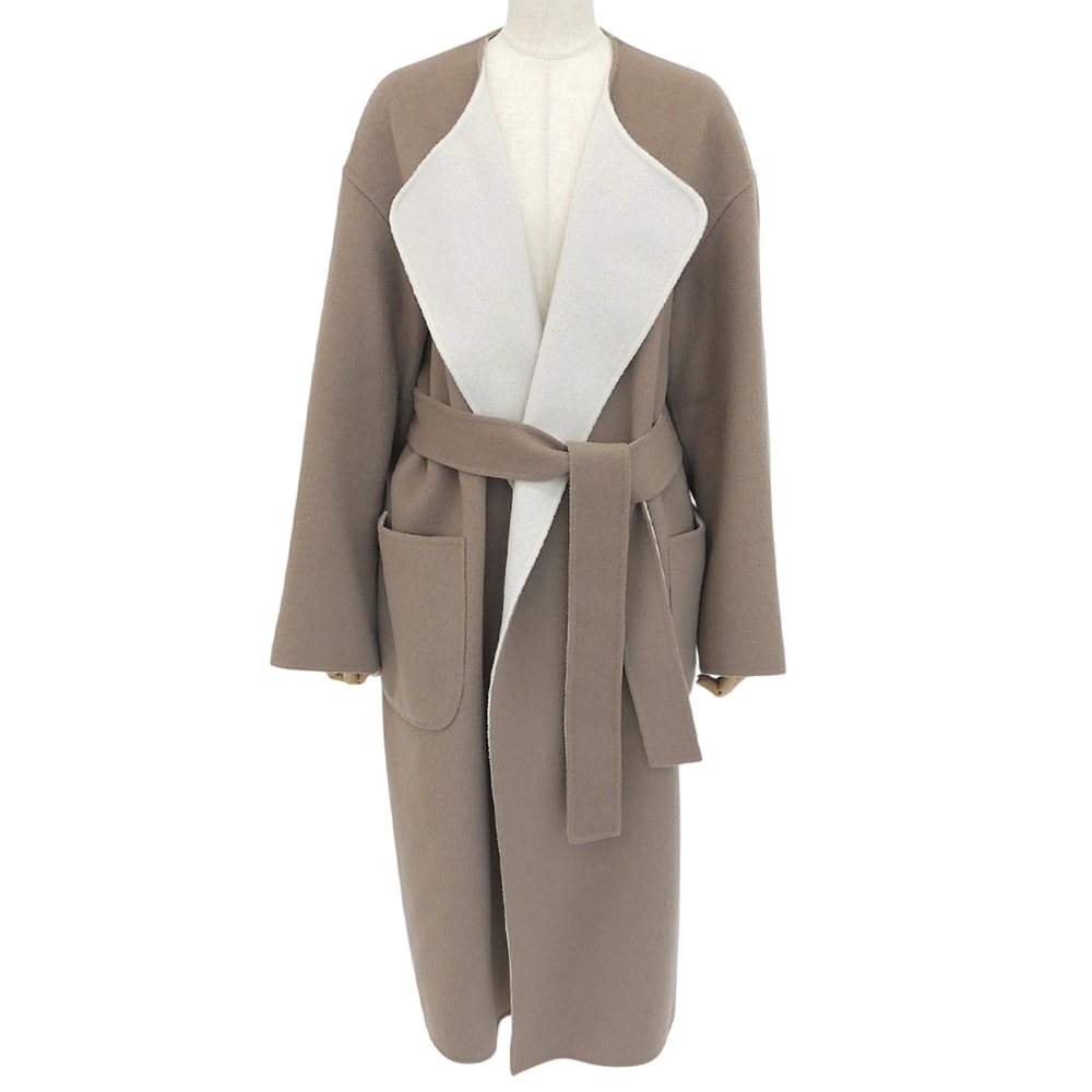 ロク REVER SEWING GOWN COAT コート レディース ベージュ 38 38