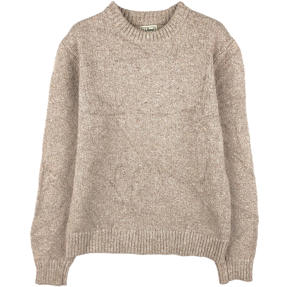 古着 90~00年代 エルエルビーン L.L.Bean ラムウールニットセーター メンズM相当 ヴィンテージ/eaa606011