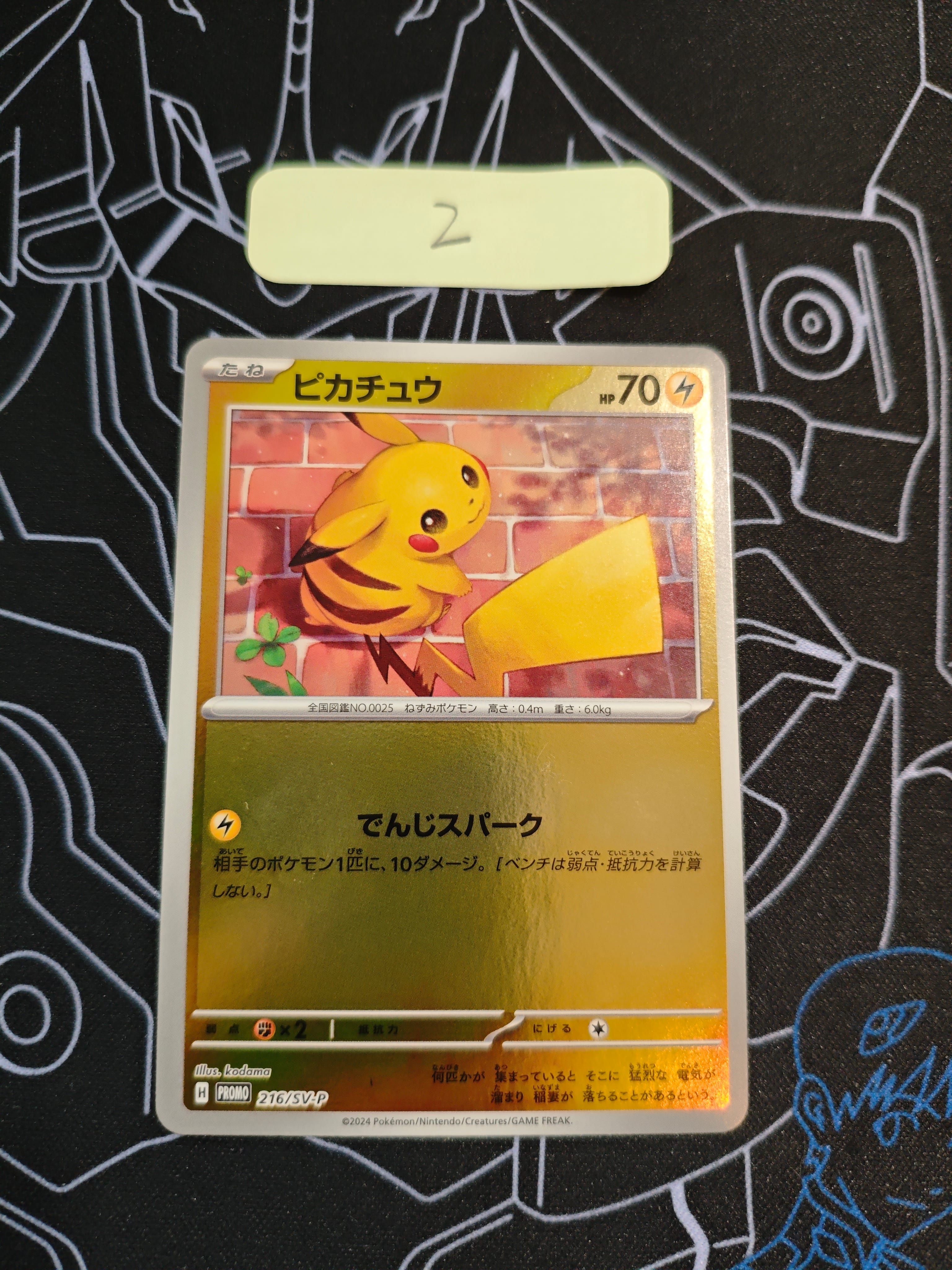 PSA10】ピカチュウ P [SV-P 216](プロモカードパック「ポケカの夏が