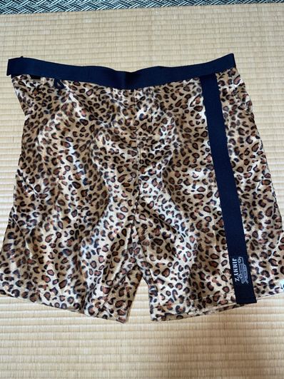 SAPEur × JIMMYZ LEOPARD SHORTS