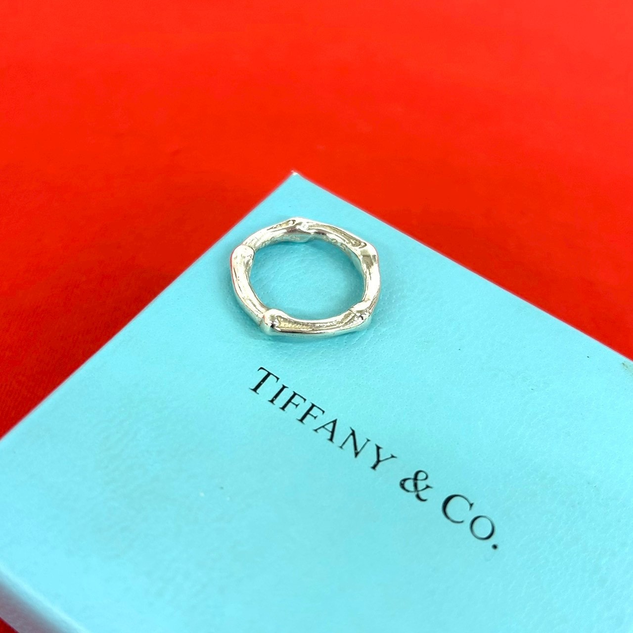TIFFANY&Co. ティファニー バンブー シルバー925 リング・指輪 10号 シルバー
 32402
