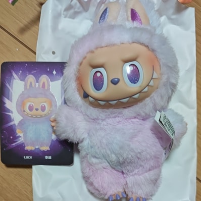 POP MART THE MONSTERS (LABUBU) Big into Energy Series Plush Pendant LUCK