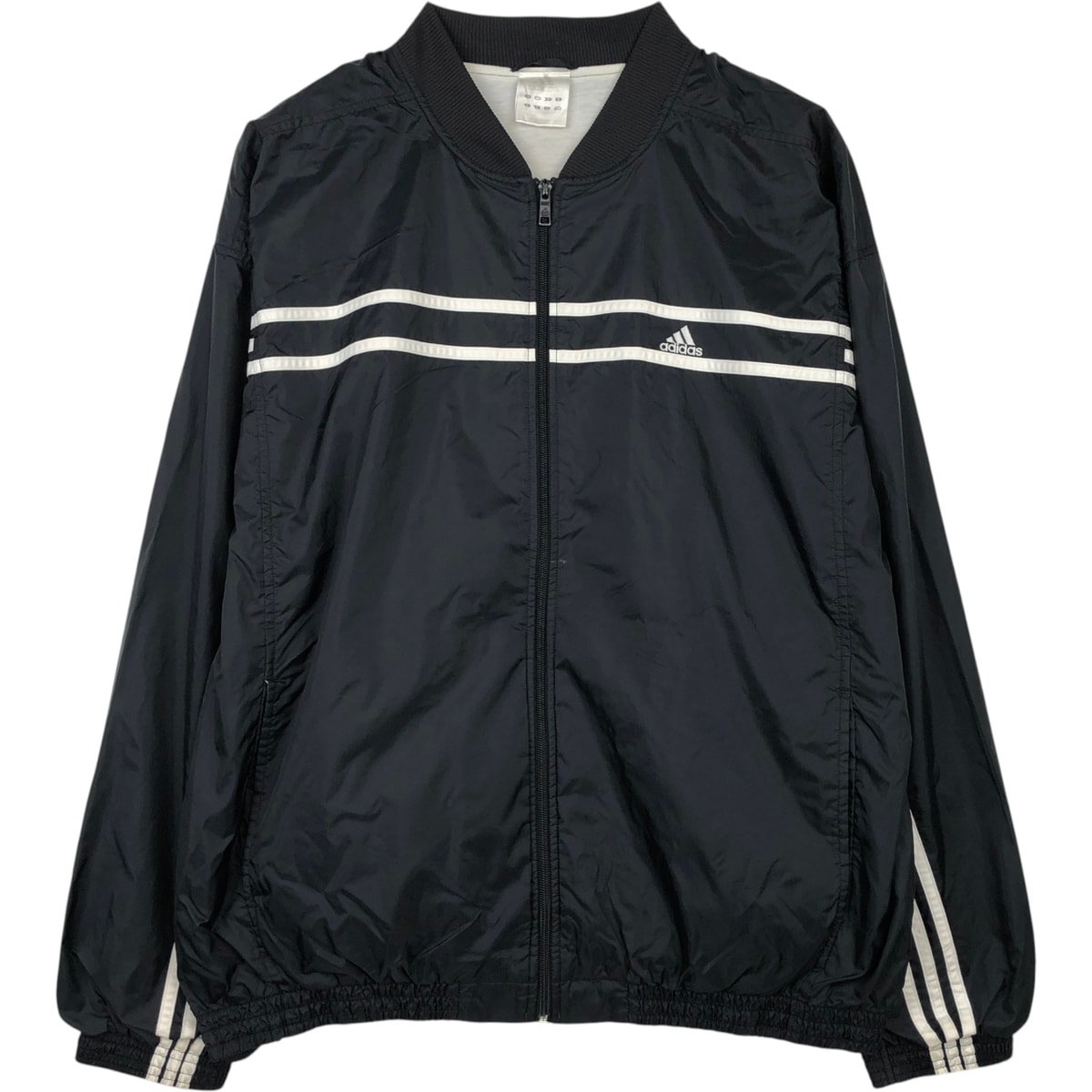 adidas古着00s ナイロンジャケット短丈V8 D (傷や汚れあり)】古着 00年代 アディダス adidas ナイロンジャケット