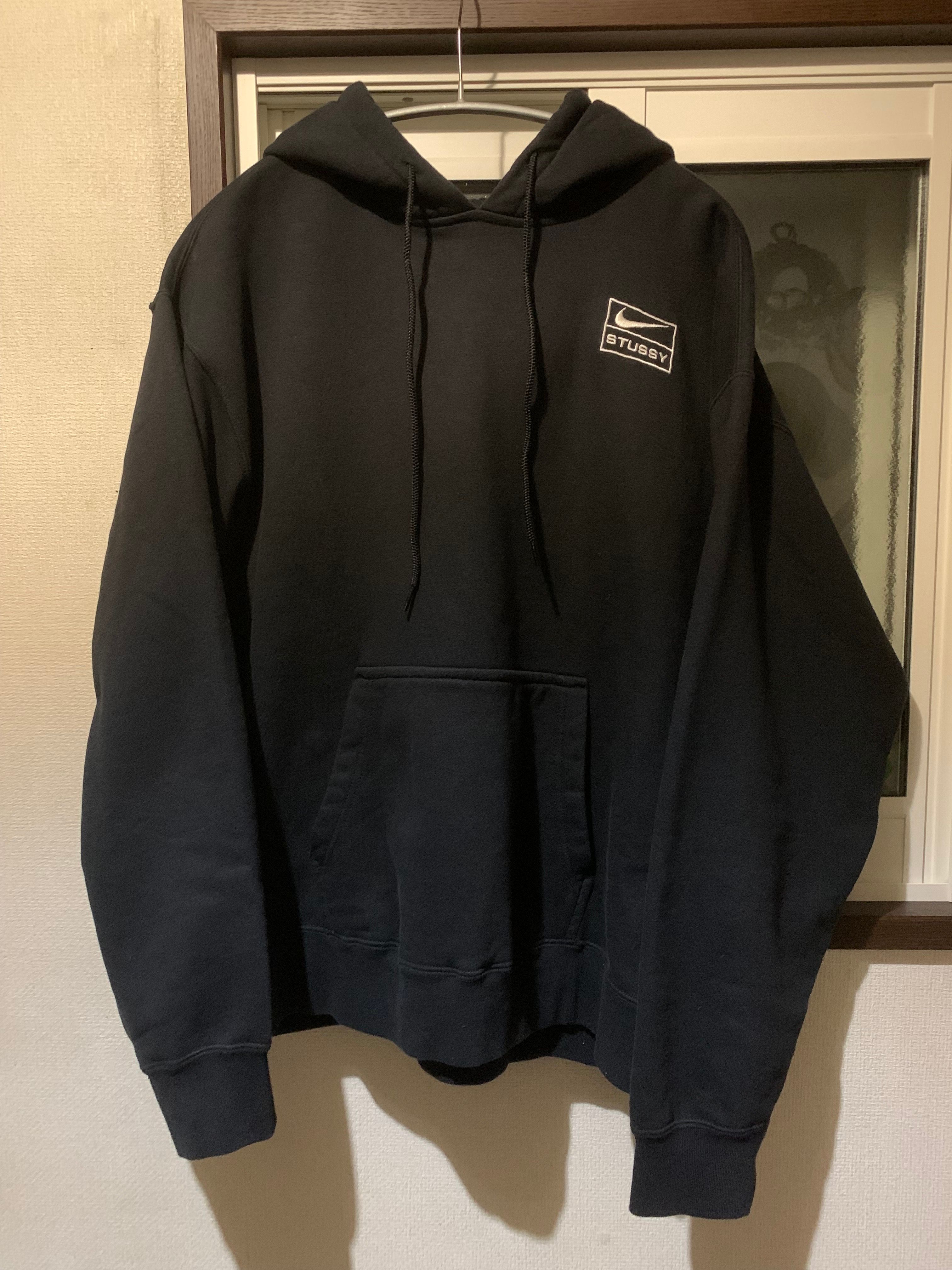 Stussy × Nike NRG Washed Hoodie (US Size) "Black" DN4028-010