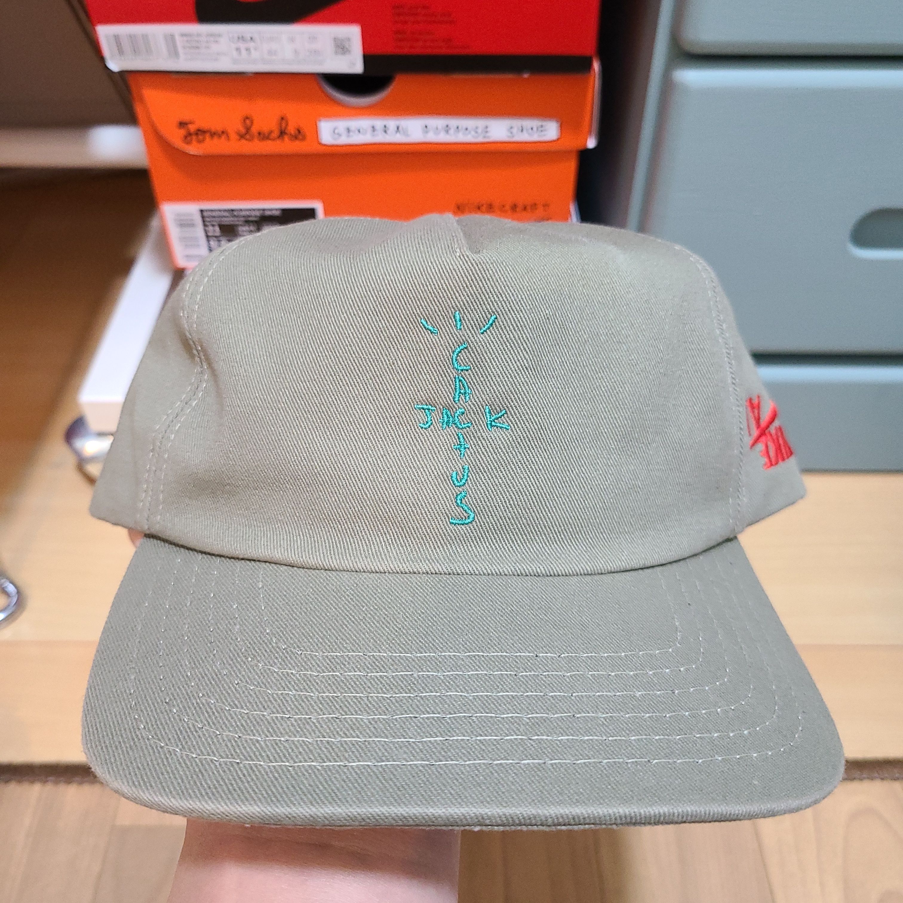 Air Jordan x Travis Cactus Jack Highest Hat "Olive"