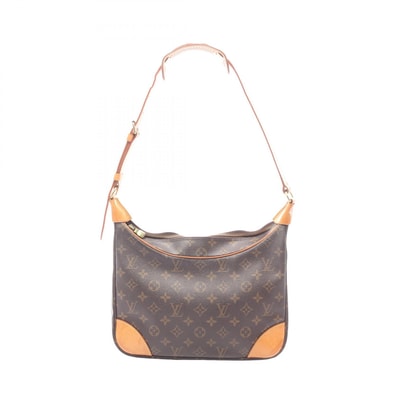 ルイ・ヴィトン LOUIS VUITTON ブローニュPM ショルダーバッグ バッグ PVCコーティングキャンバス レザー モノグラム レディース ブラウン系 M51265 【中古】