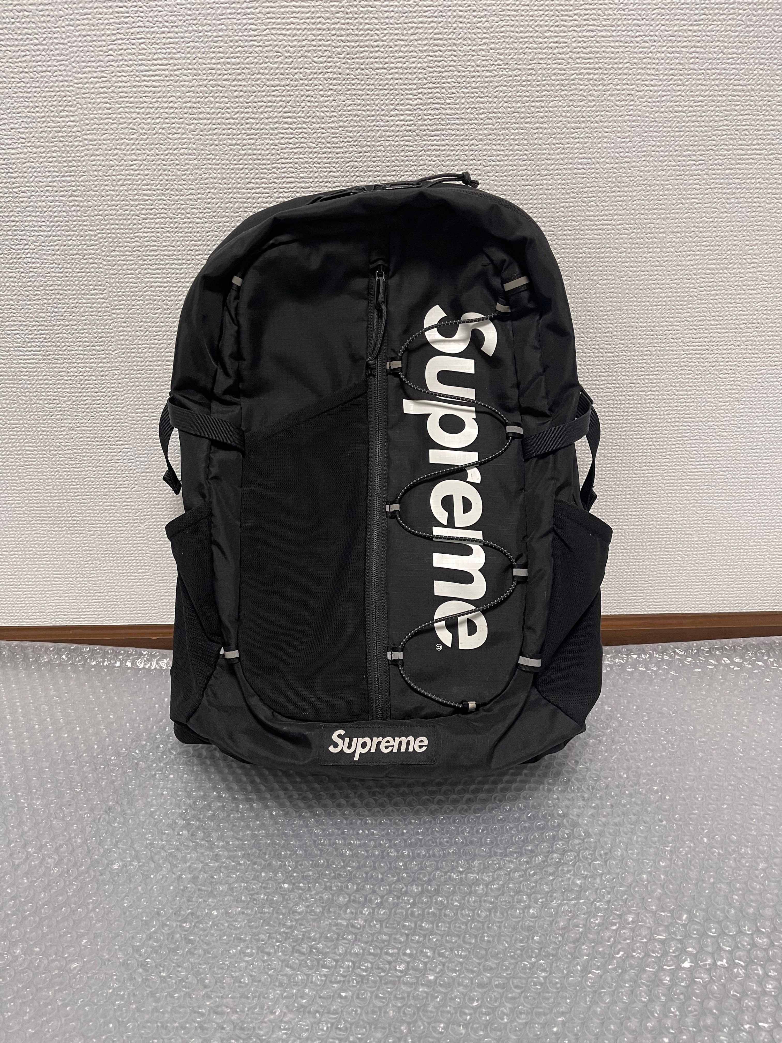 Supreme 2017SS Backpack "Black"