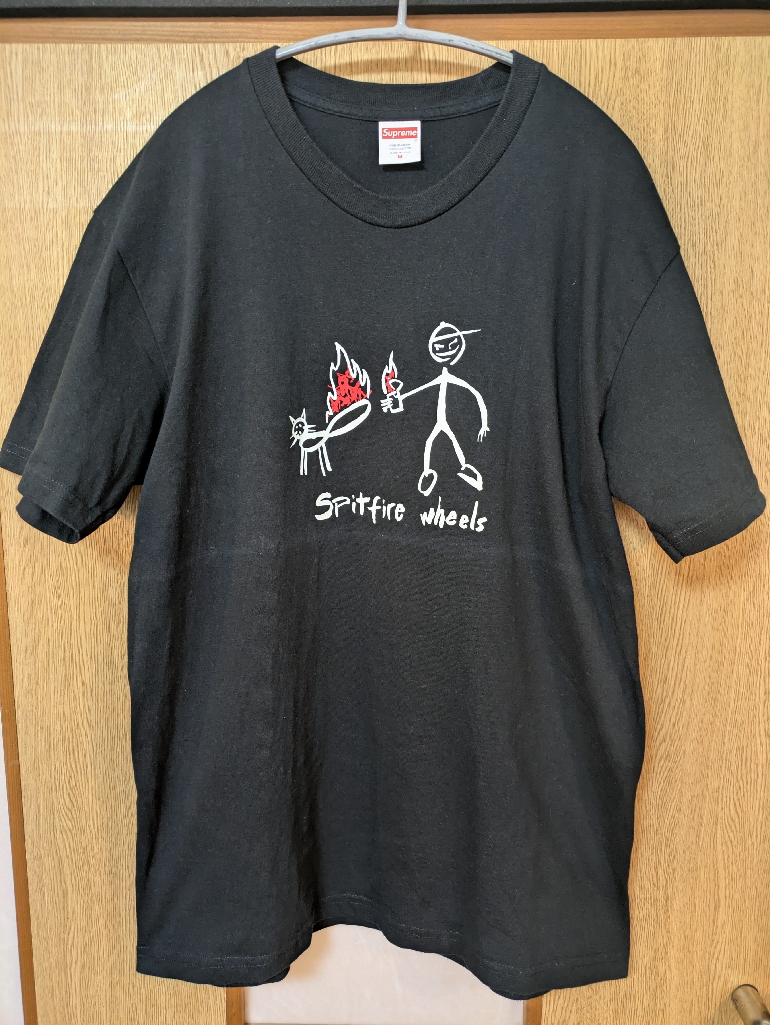 Supreme x Spitfire Cat T-Shirt "Black"