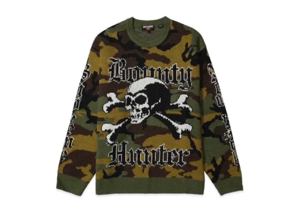 Supreme x BOUNTY HUNTER Sweater "Camo"