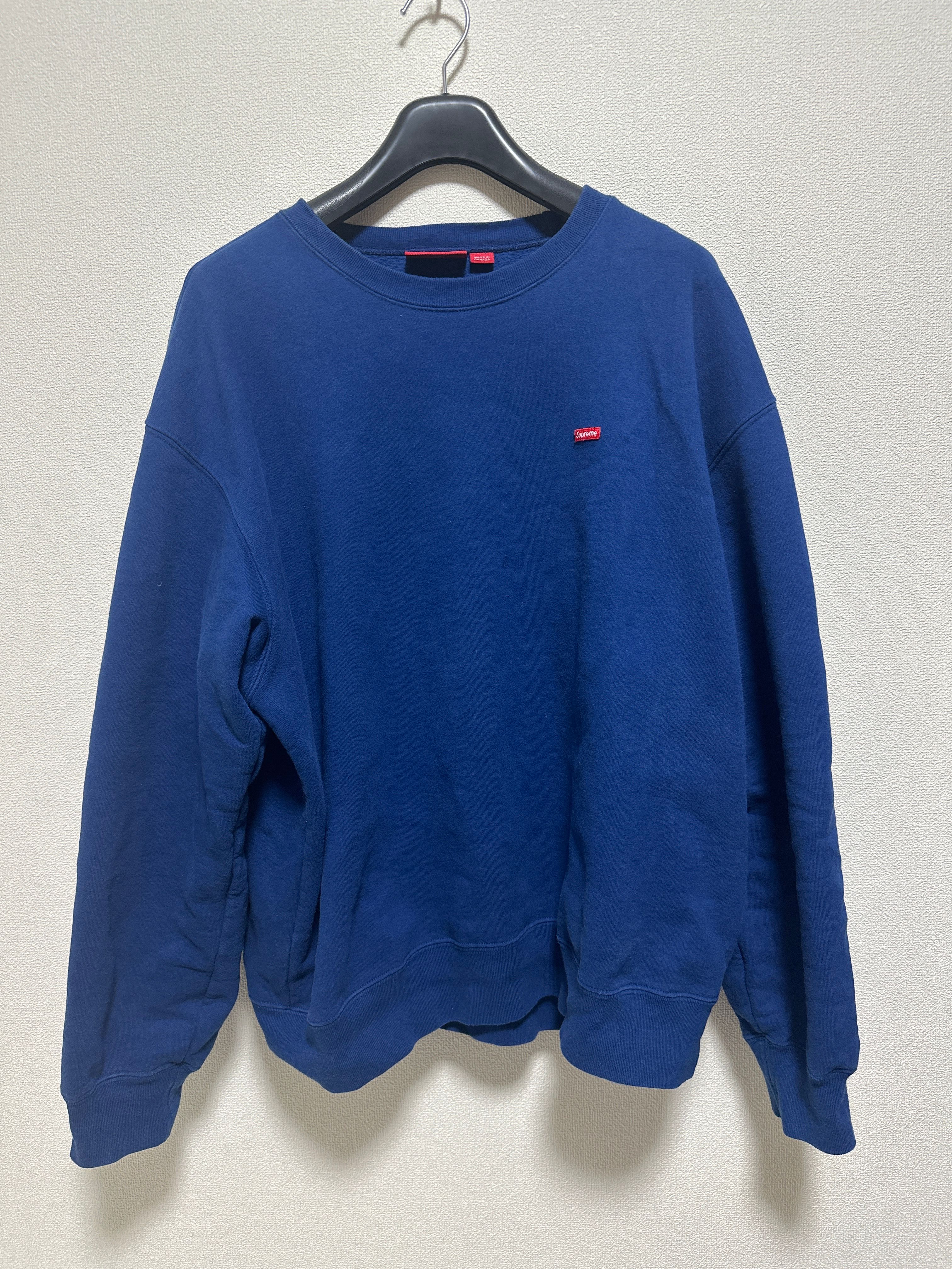 Supreme Small Box Crewneck "Dark Royal"