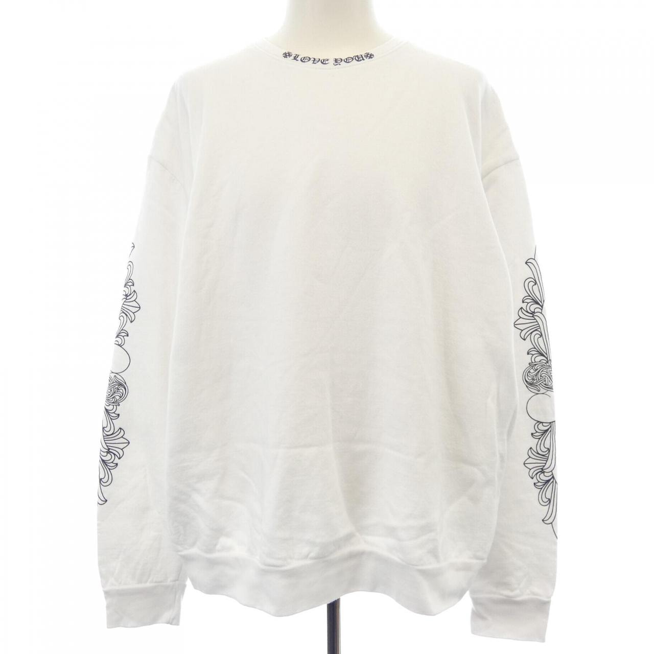 Chrome Hearts Love You Crew Sweatshirt "White"