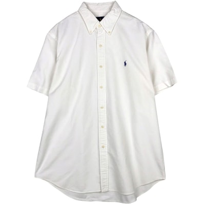 古着 ラルフローレン Ralph Lauren RALPH LAUREN 半袖 ボタンダウンシャツ メンズL相当/eaa674518
