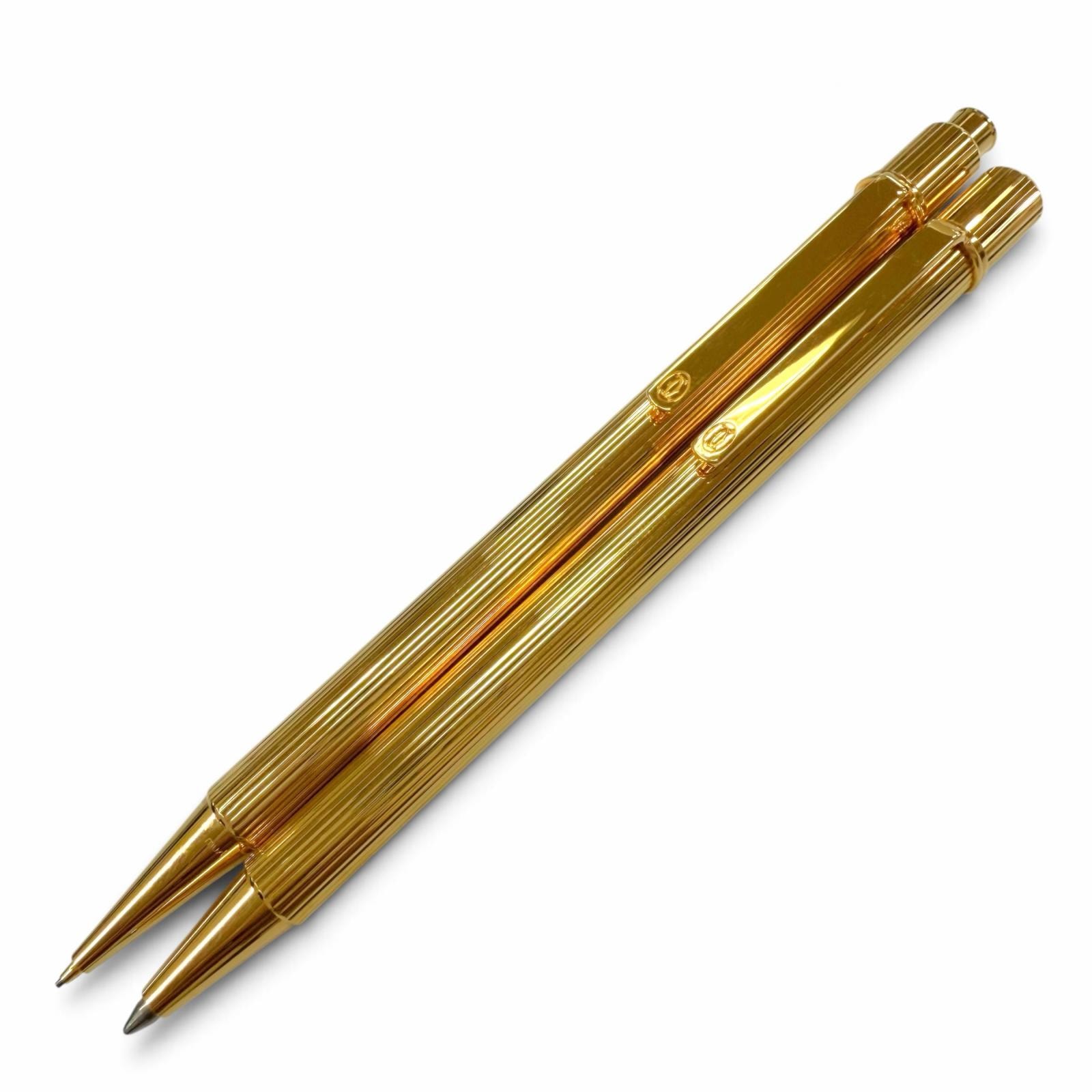 美品 カルティエ ボールペン シャープペンシル 2本セット マスト ドゥ