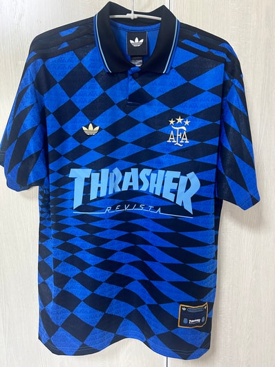 adidas x THRASHER x AFA Jersey "Black/Blue"