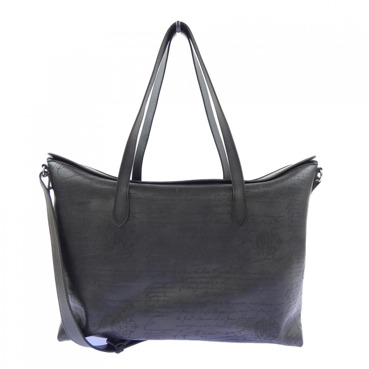 ベルルッティ Berluti レイトアワースクリットソフトレザーショッパー BAG