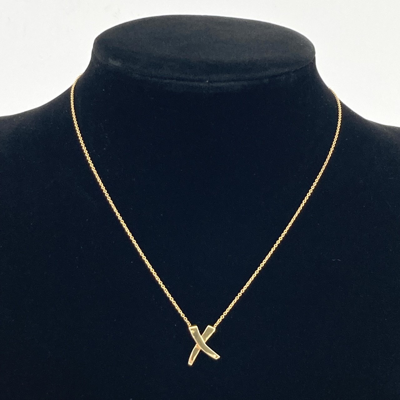 TIFFANY&Co.(ティファニー) グラフィティ X  Au750 ネックレス 3.28g ゴールド