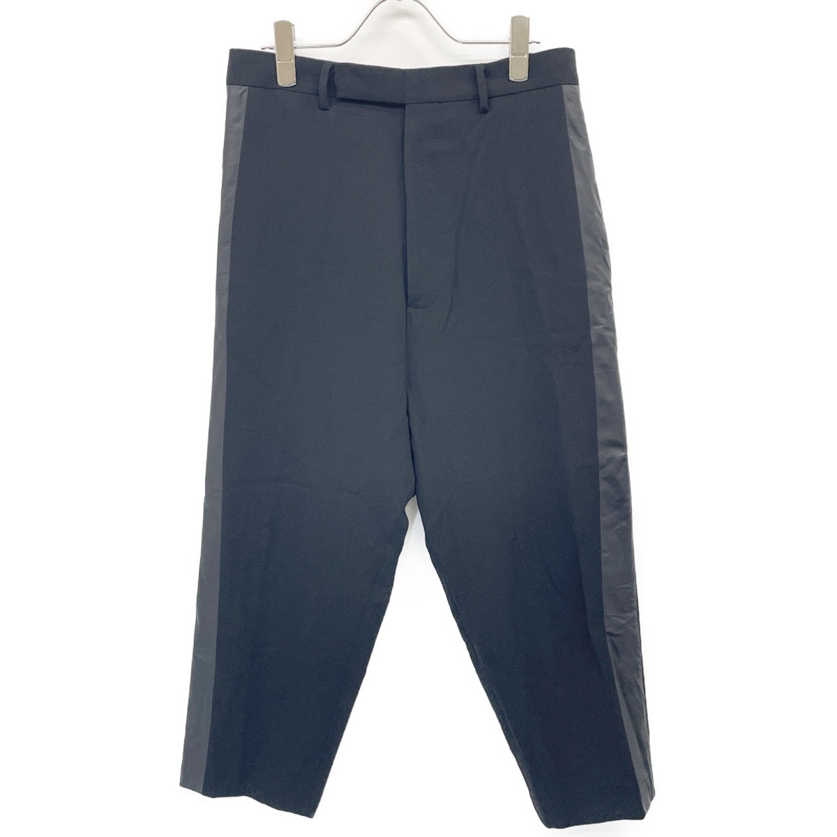 リックオウエンス RU18F1361 側章ｸﾛｯﾌﾟﾄﾞﾄﾗｳｻﾞｰｽ 38