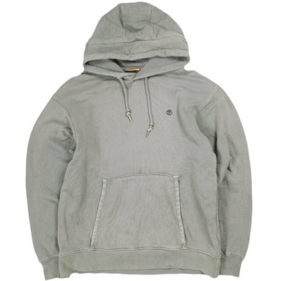Timberland ティンバーランド トルコ製 Tree Logo Hoodie ツリーロゴプリント スウェットプルオーバーパーカー TB0A1LJL L GRAY 裏毛 トップス g26279