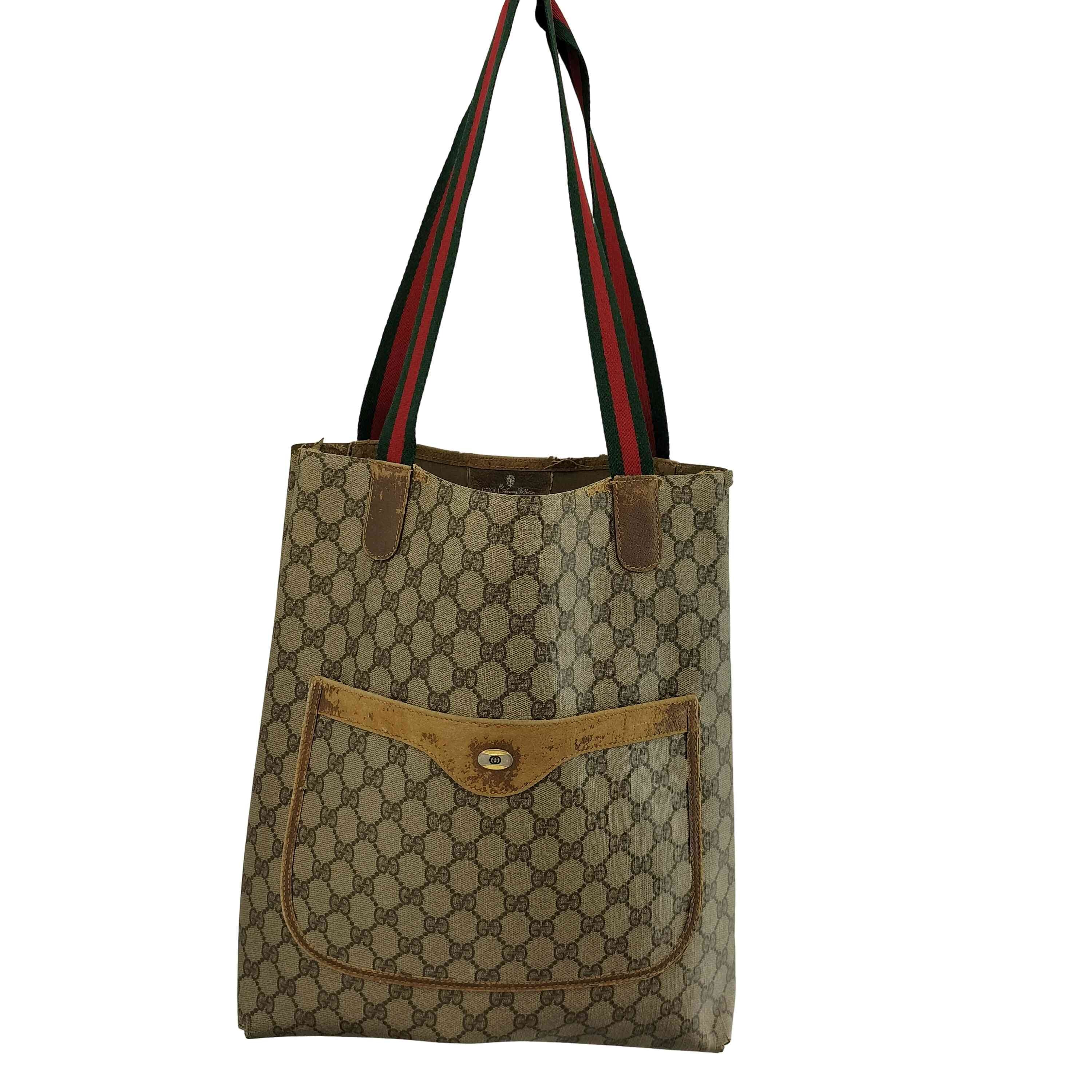 OLD GGスプリーム シェリーライン トートバッグ ハンドバッグ【1141810579993】