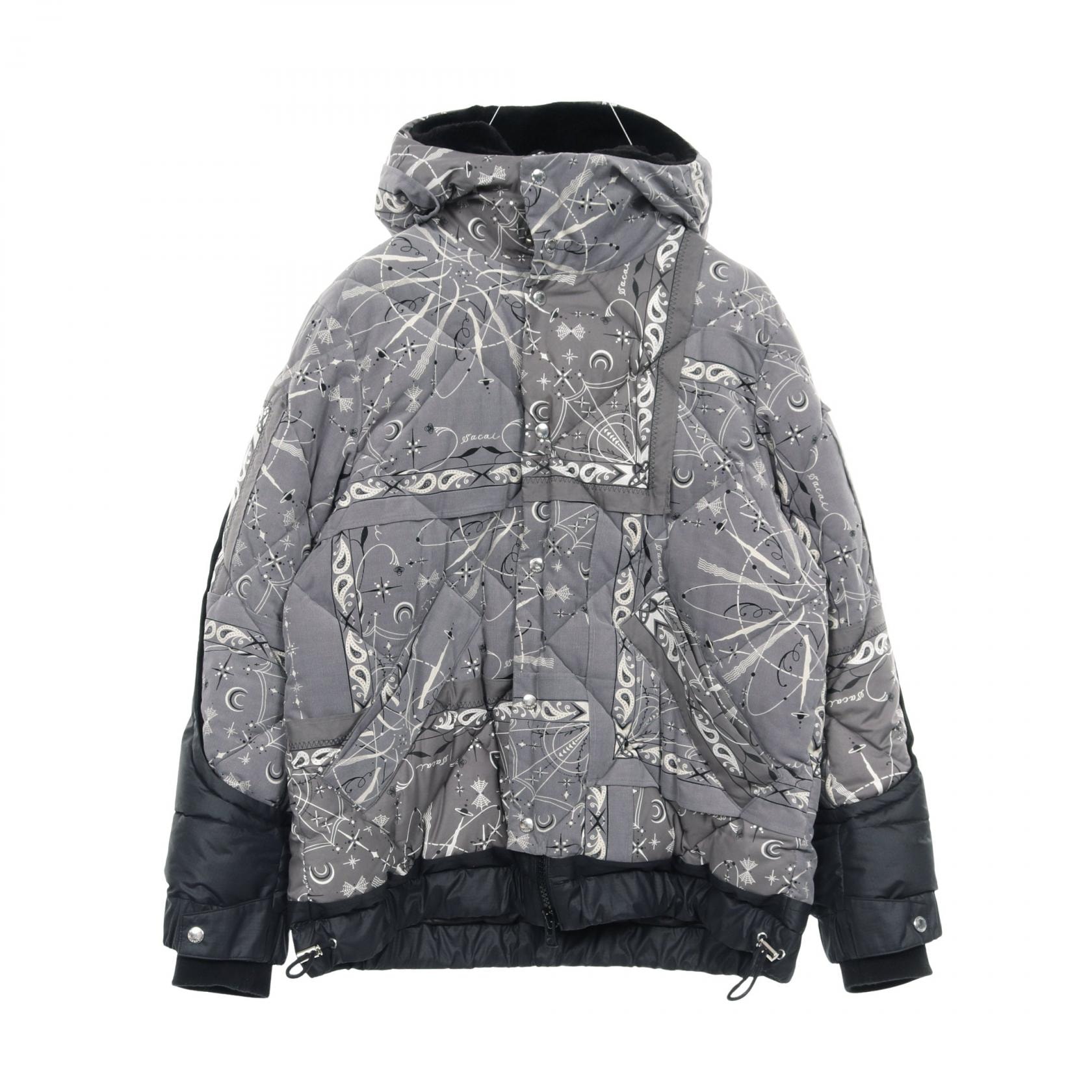サカイ Sacai Dr.Woo 衣料品 アウター コットン メンズ グレー系 【中古】