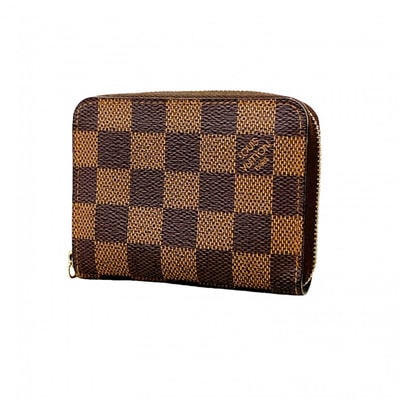 【6dd4662-k】ルイヴィトン コインケース ダミエ ジッピーコインパース N63070 エベヌ【中古】メンズ レディース ユニセックス