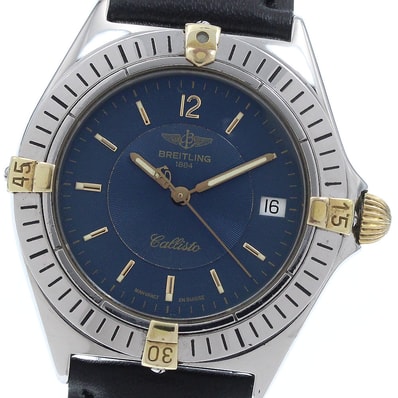 ブライトリング カリスト デイト B57045 クォーツ ボーイズ 【中古】