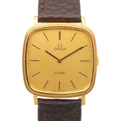 オメガ デヴィル 腕時計 時計 GP 1110118 手巻き 43296XXX メンズ 1年保証 OMEGA 中古